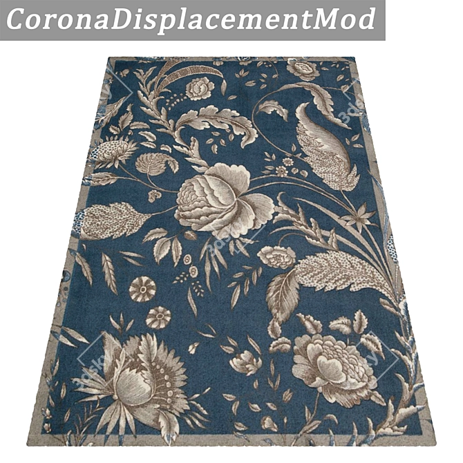 Versatile High-Quality Carpet Set 3D model image 4