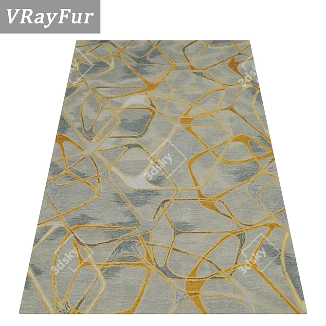 Title: Luxury Carpet Set 3D model image 2