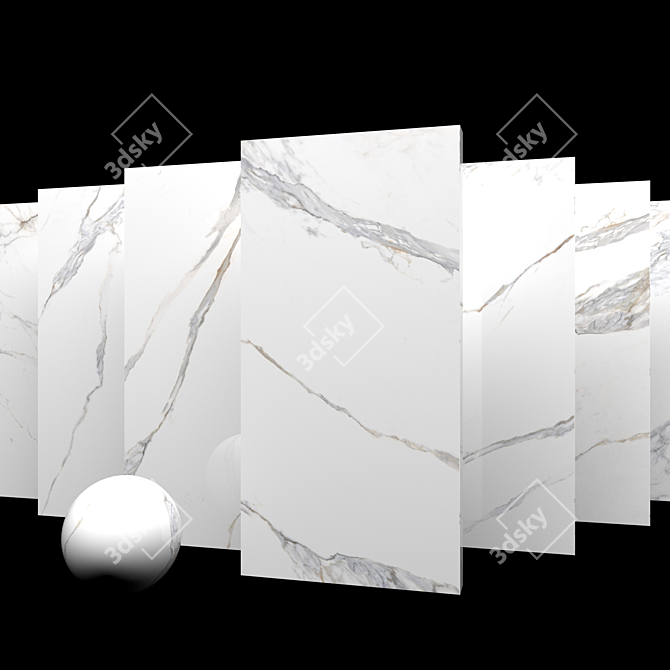 Marble Museum Kritios Set 3D model image 4