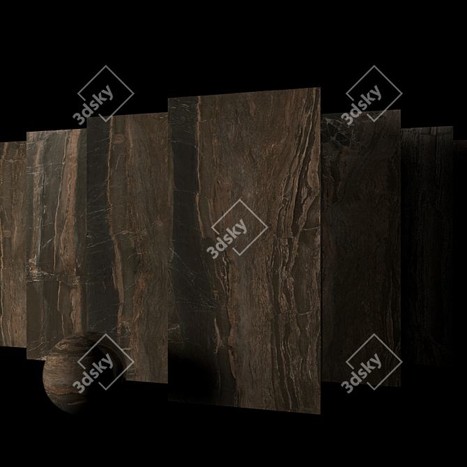Opera Brown Marble Set | Museum Collection 3D model image 2