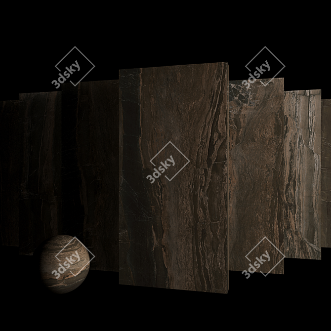 Opera Brown Marble Set | Museum Collection 3D model image 3