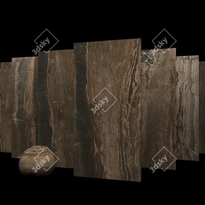 Opera Brown Marble Set | Museum Collection 3D model image 4