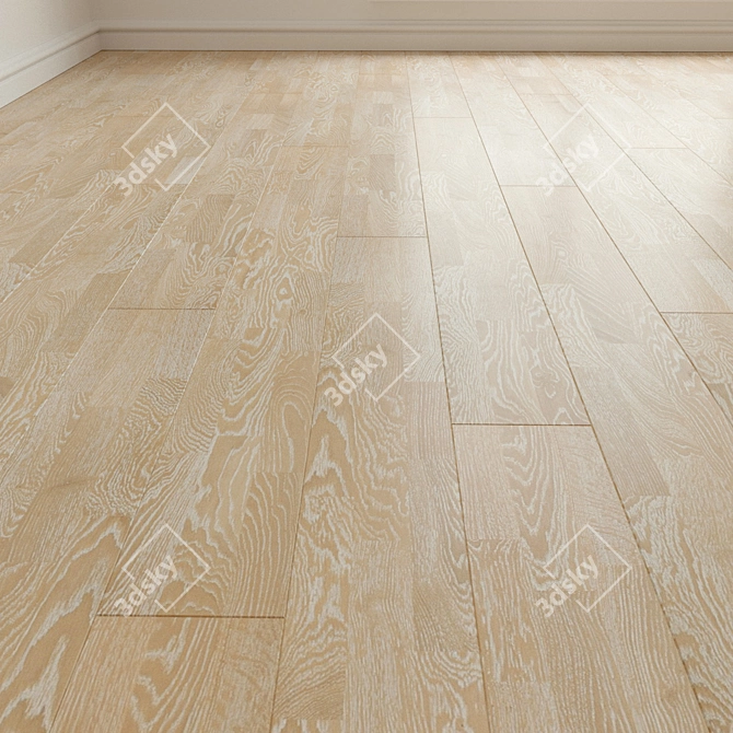 Vanila Clouds Laminate Parquet 3D model image 1