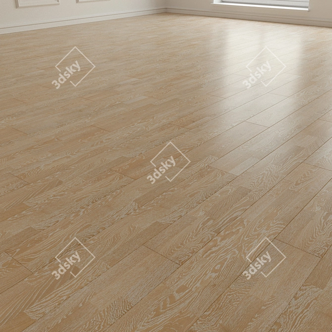 Vanila Clouds Laminate Parquet 3D model image 2