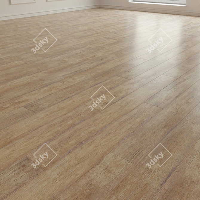 Fashion Laminate Parquet 82: High-resolution Texture 3D model image 2