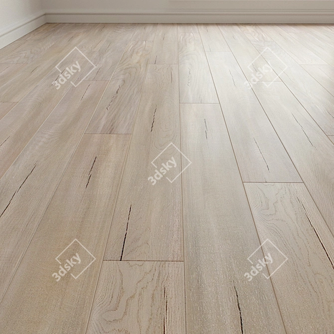 Fashion Coco Shine Laminate Parquet 3D model image 1