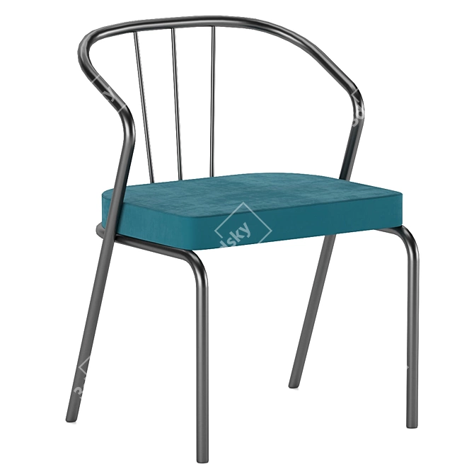 Modernist Cezanne Chair 3D model image 1