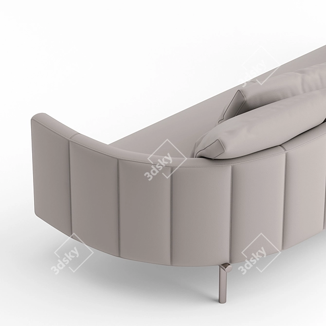 Elegant Torii Sofa: Modern Design, Superior Comfort 3D model image 3