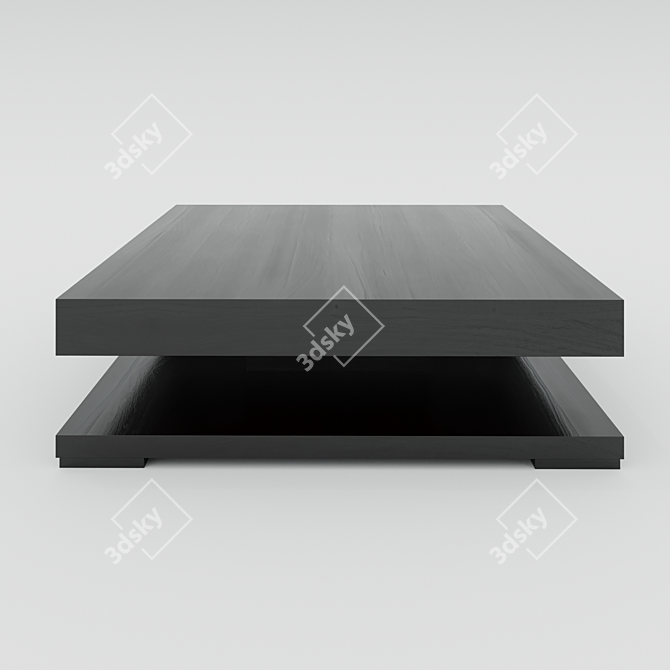 Soul Wood Coffee Table SJ-001 3D model image 1