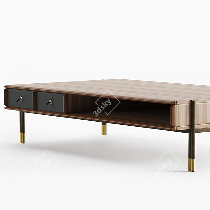 Elegant Bayus Coffee Table 3D model image 2