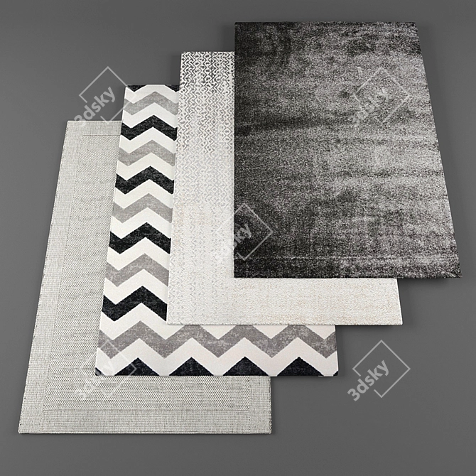 Atlas Collection Rugs 3D model image 1