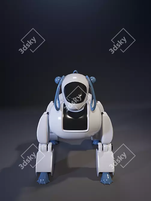 Title: Corona Dog Robot - 3D Model & Renderer 3D model image 4