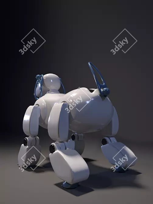 Title: Corona Dog Robot - 3D Model & Renderer 3D model image 5