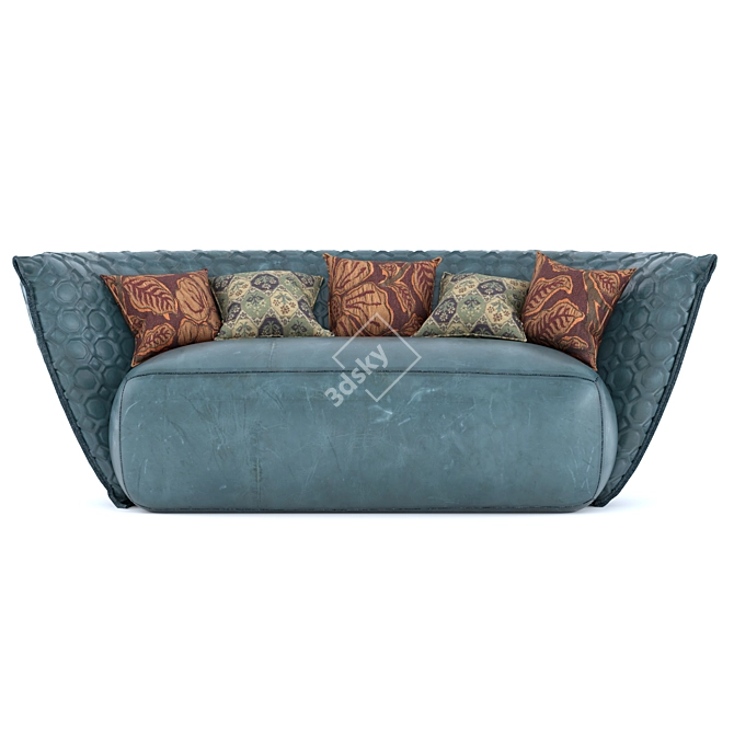 Modern Concept Sofa with High-Resolution Texture 3D model image 3