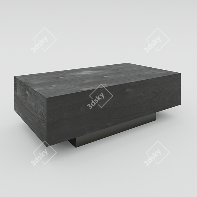 Soul Wood SJ-006 Coffee Table 3D model image 1