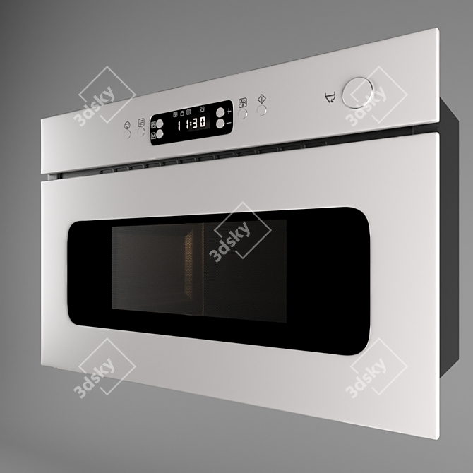 IKEA MATTRADITION Microwave: Simple and Stylish Heating 3D model image 3