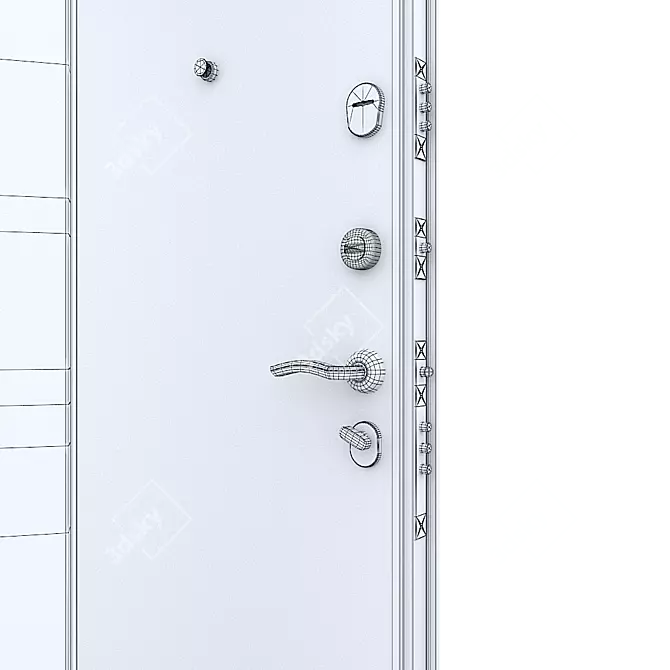 TOREX DELTA-M 10 Entrance Door 3D model image 4