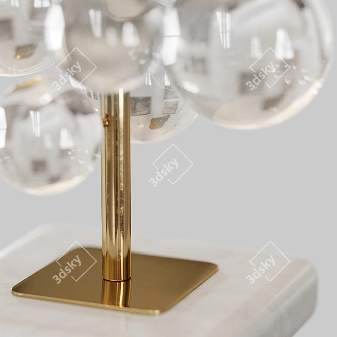 Modern Neo-Classical Globo Table Lamp II 3D model image 3