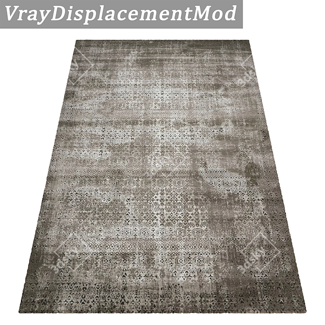 Deluxe Textured Carpet Set 3D model image 2