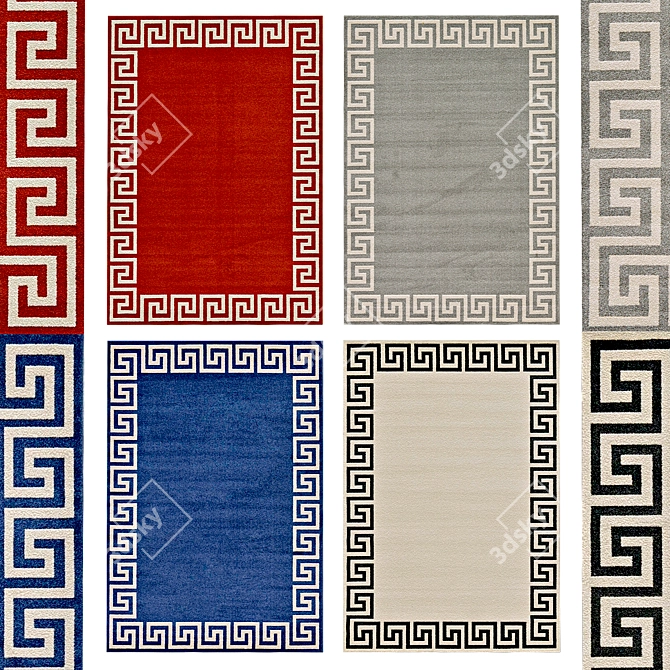  Archive Rug Collection 3D model image 1