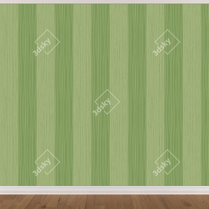 Seamless Wallpaper Set - 3 Colors 3D model image 2