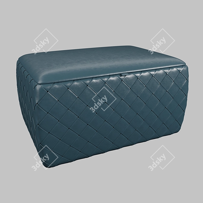 Luxurious Grant de luxe Pouffes 3D model image 2