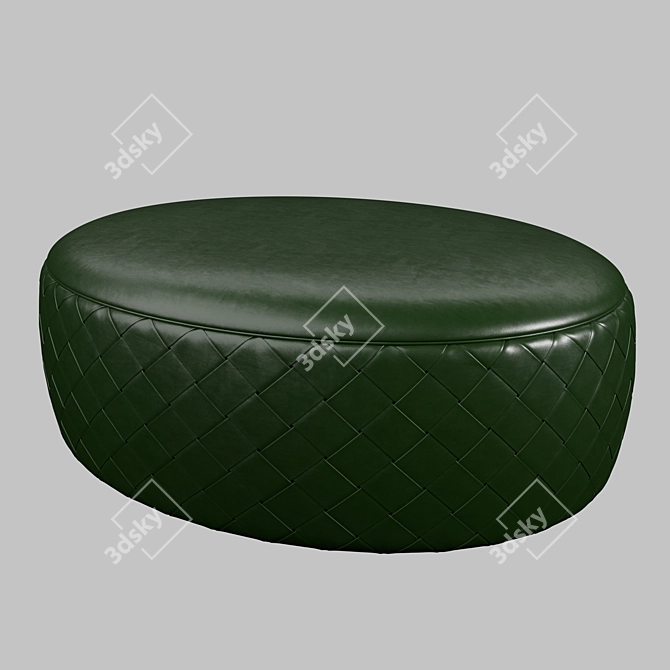 Luxurious Grant de luxe Pouffes 3D model image 4