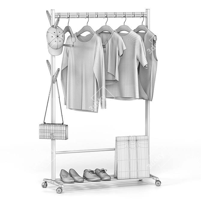 Stylish Women's Clothing: 2015 Edition 3D model image 3