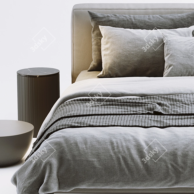 Italian Design: Ditre Sound Bed 3D model image 3