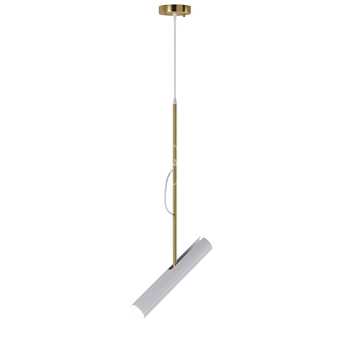 Pikartlights Brass Suspension Art 3D model image 3