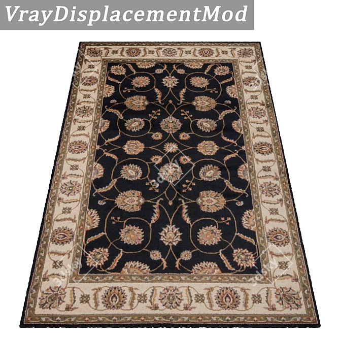 High-Quality Carpets Set 1120 3D model image 3