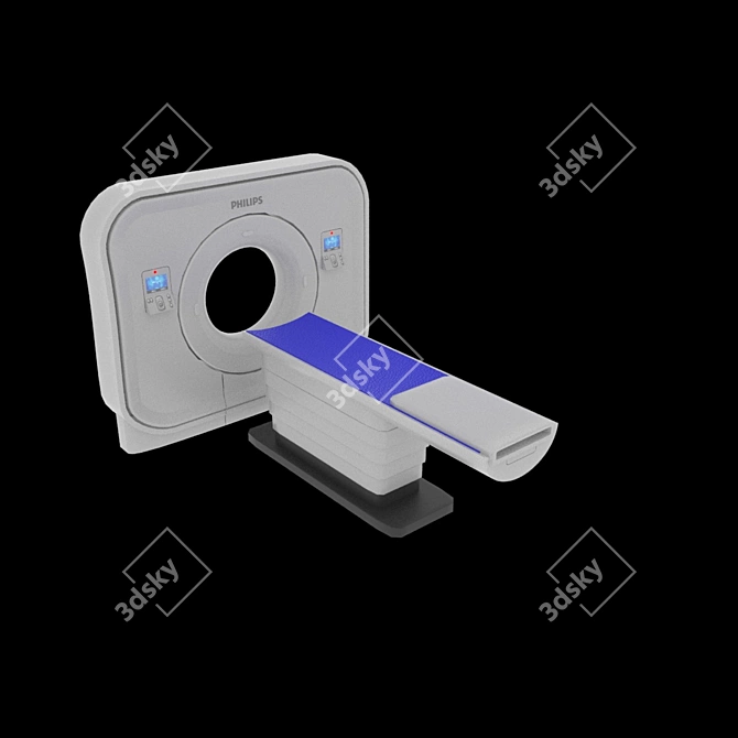 Title:  CT Imaging System 3D model image 1