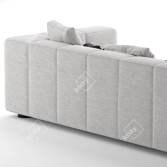  Sleek White Minotti Blazer 3D model image 3