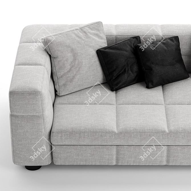  Sleek White Minotti Blazer 3D model image 4