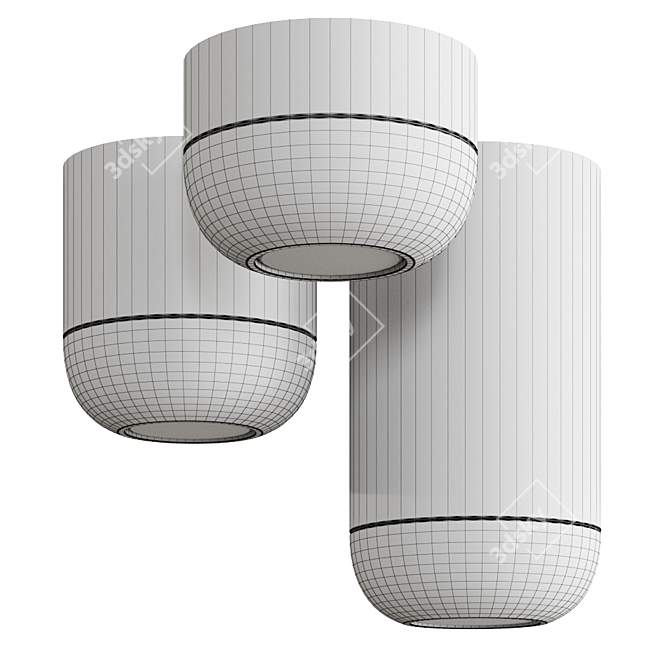 AXOLIGHT URBAN LED Ceiling Lamps with Dimmer 3D model image 2