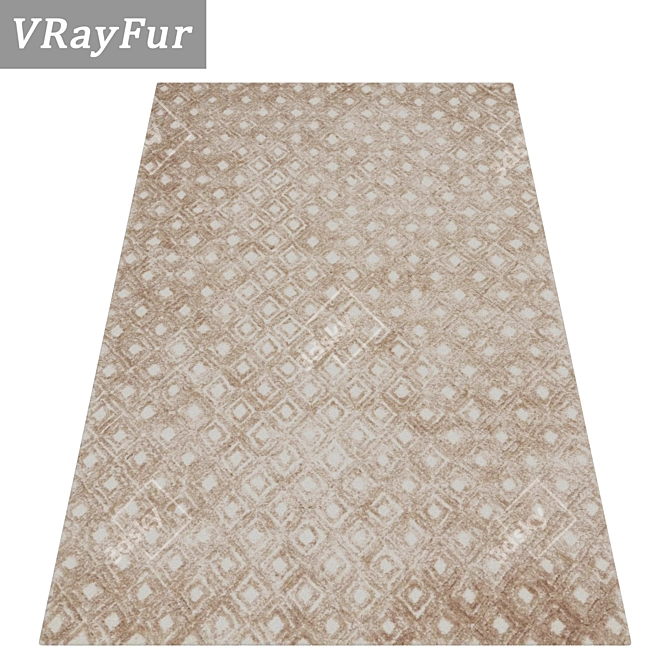 Luxury Carpets Collection - High-Quality Textures 3D model image 2