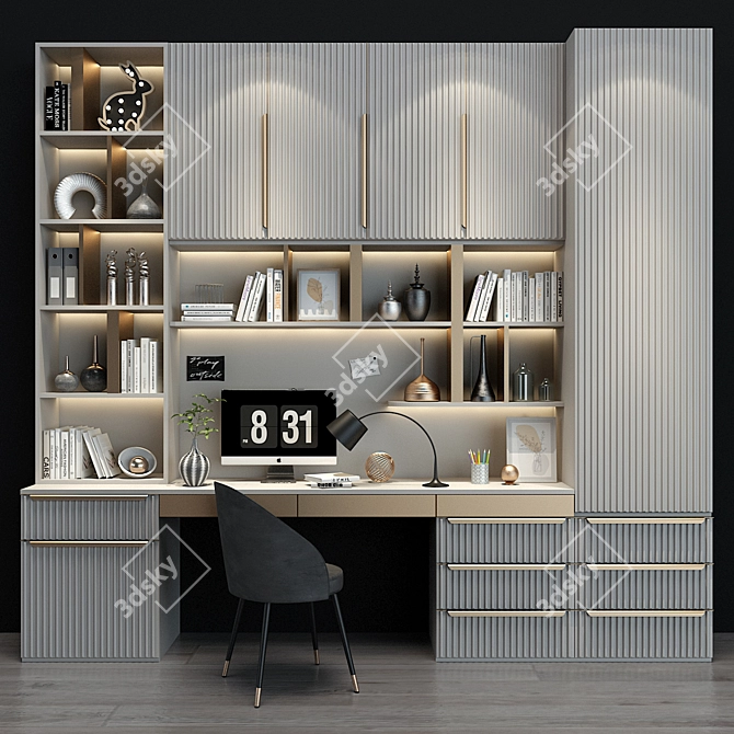 Elegance Collection: Modern Furniture Set 3D model image 1