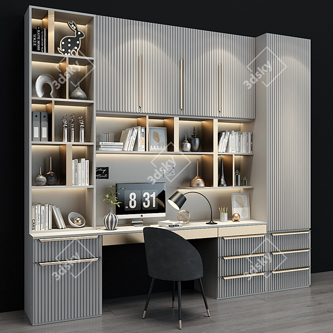 Elegance Collection: Modern Furniture Set 3D model image 2