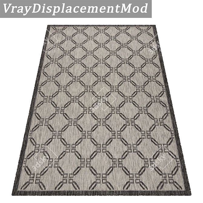 High-Quality Carpets Set 3D model image 3