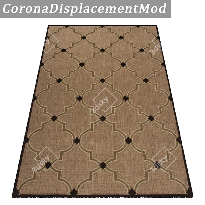 High-Quality Carpets Set 3D model image 4