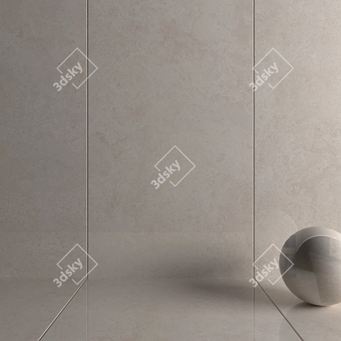 Museum Lava Oat Wall Tiles 3D model image 3