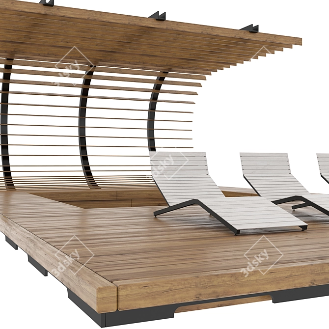 Archived Pergola Design Bundle 3D model image 3