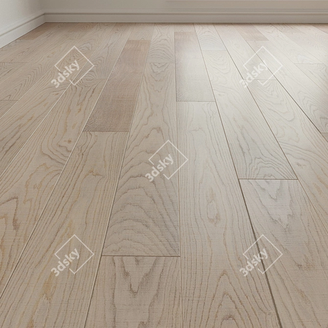 Vintage Tuscany Laminate | Realistic Parquet Flooring 3D model image 1