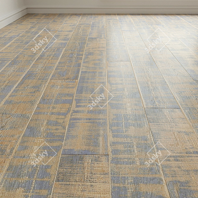 Fashion Parquet Flooring 3D model image 1