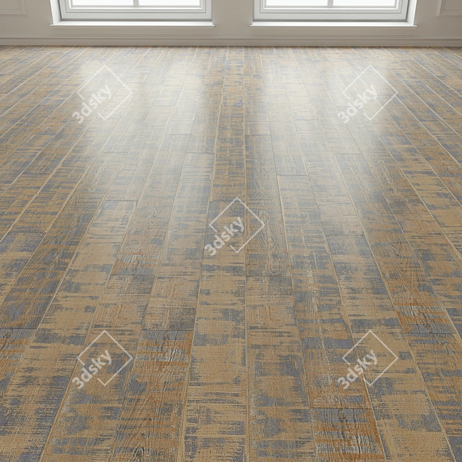 Fashion Parquet Flooring 3D model image 3