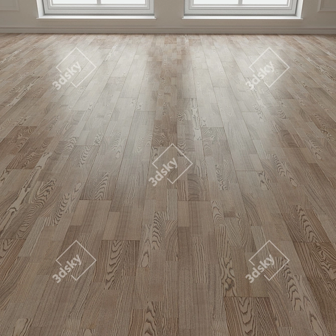 Premium Ash Quartz Parquet 3D model image 3