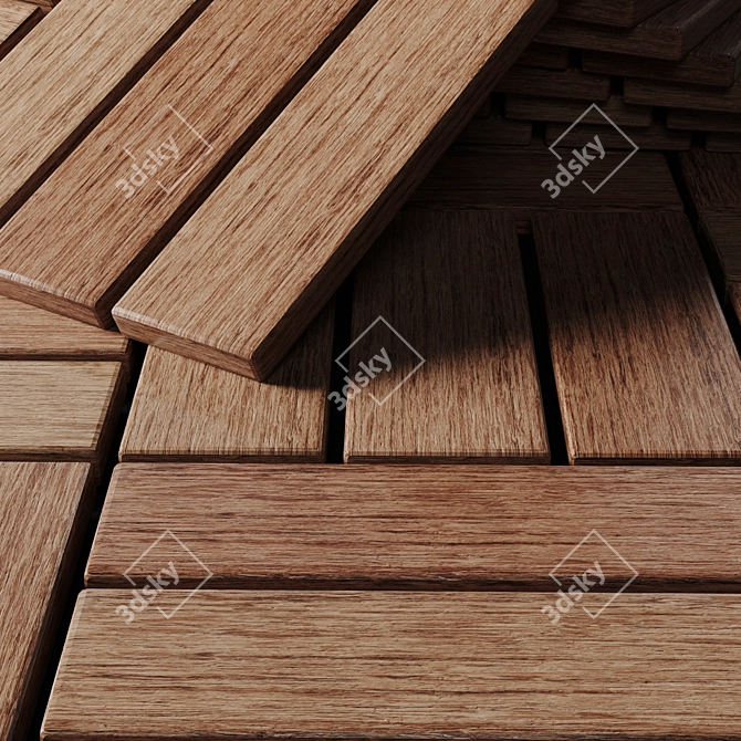 Outdoor Decking: RUNNEN by Ikea 3D model image 2