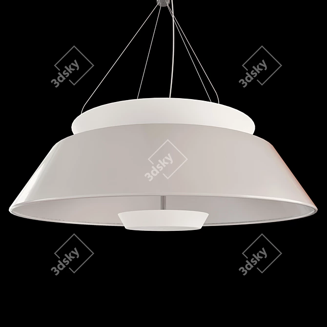 Enchanting Eden Pendant Lamp 3D model image 4