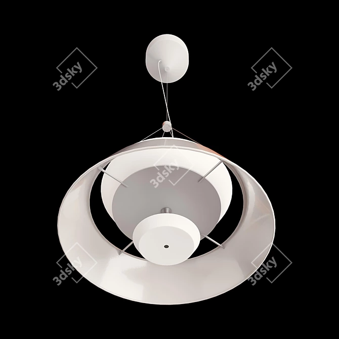 Enchanting Eden Pendant Lamp 3D model image 5