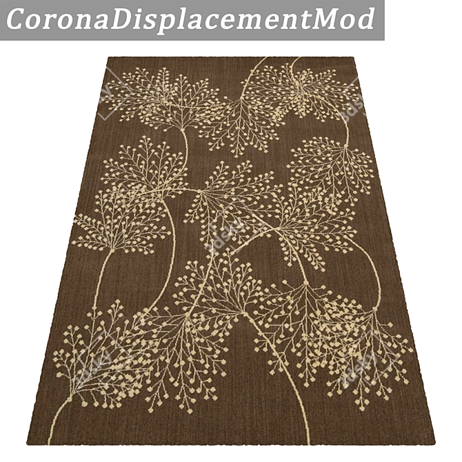 Title: Luxury Carpet Set: High-Quality Textures and Versatile Design 3D model image 4